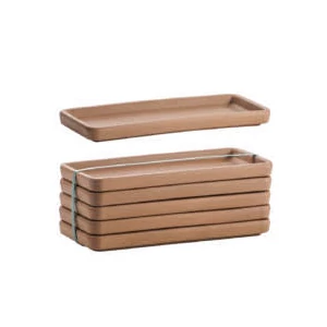 Égetett agyag virágláda alátét 50 cm