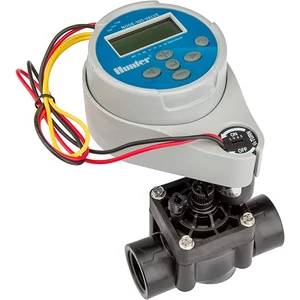 Hunter NODE-100-LS; 1 zónás elemes vezérlő automata solenoiddal és mágnesszeleppel