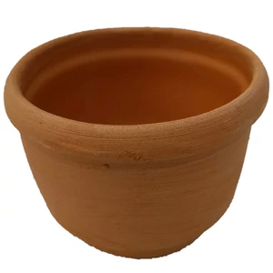 Agyag kaspó baby antikolt kerek