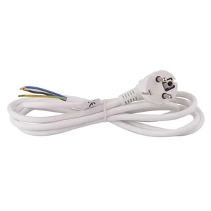 Szerelt dugvilla 3 x 1,5 mm fehér 3 m