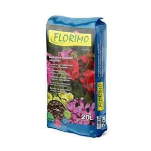 Florimo muskátli és balkon növény virágföld 20 liter