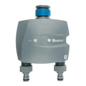 Hunter BTT-201; 2 zónás bluetooth-os csapra szerelhető öntözésvezérlő