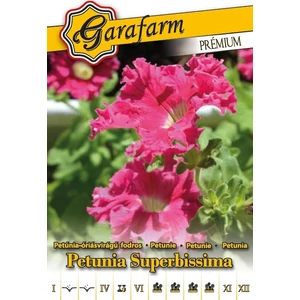 Petúnia óriásvirágú fodros színkeverék prémium vetőmag