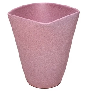 Quatro struktur orchidea váza matt rózsaszín 14 cm