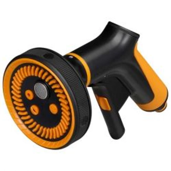 Fiskars comfort locsolópisztoly, multifunkciós, markolatvezérlésű