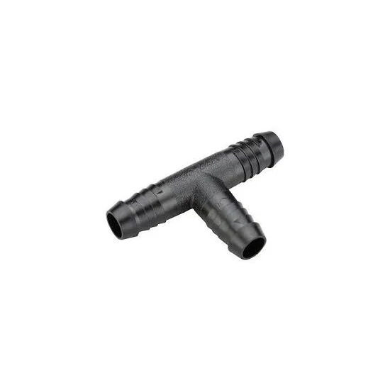 Fejbekötő cső T-idom: csavartömlővég x csavartömlővég x csavartömlővég