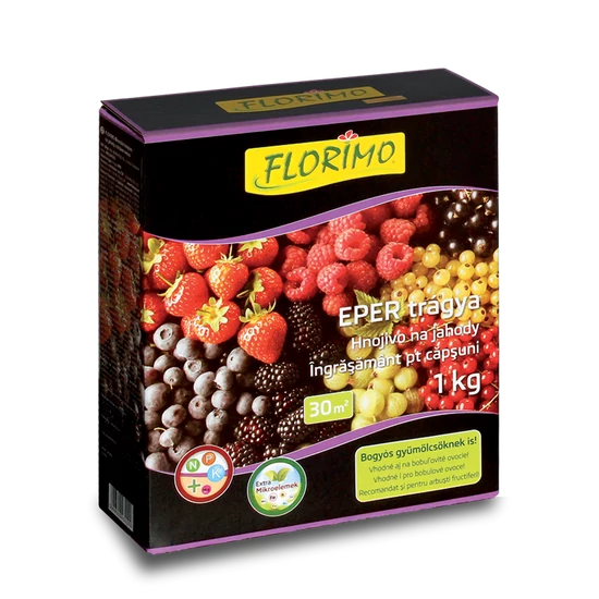 Florimo eper és aprógyümölcs trágya (2kg)