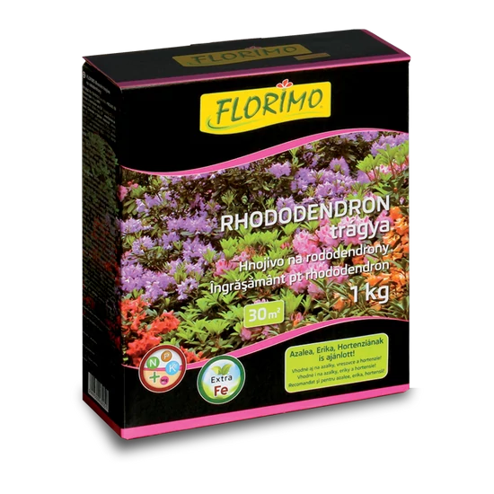 Florimo rhododendron, hortenzia, azálea trágya (1 kg)