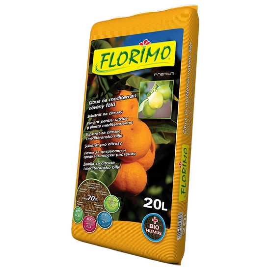 Florimo citrus és mediterrán növényföld 20 liter