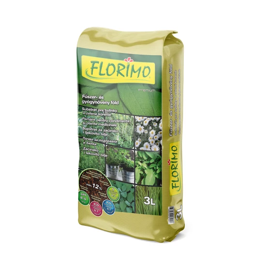 Florimo fűszer- és gyógynövény föld 3 liter