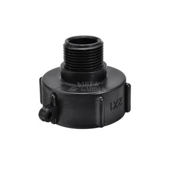 IBC tartály csatlakozó adapter 2" x 3/4"KM