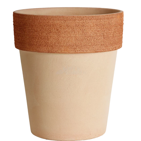 Magas barázdált antik húzott cserép 50 cm