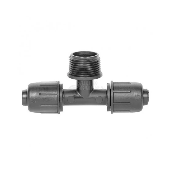 LPE 16 x 1/2"KM x 16 T-idom
