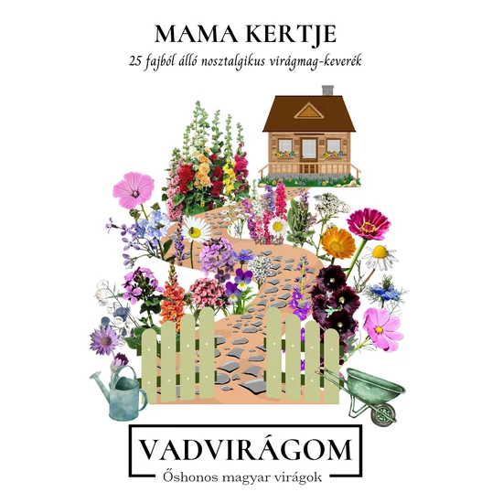 Mama kertje - nosztalgikus virágmag keverék
