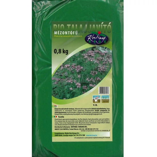 Phacelia sp. / Mézontófű vetőmag (800 gr)