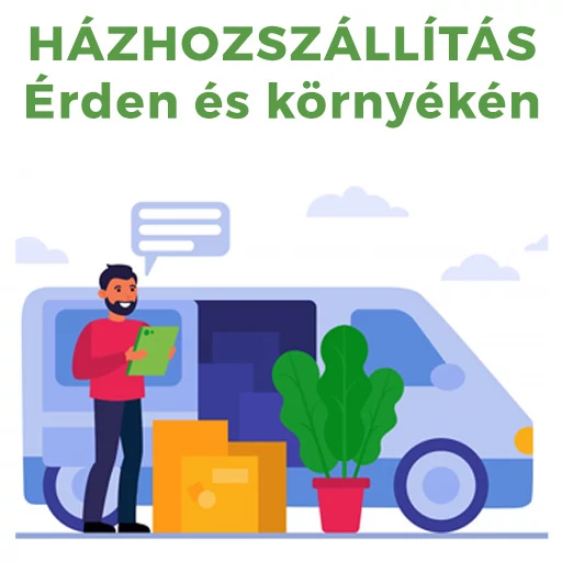 Házhozszállítás Érden és környékén
